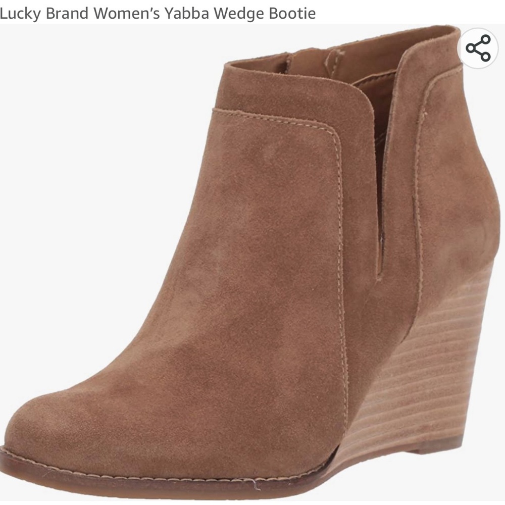 Lucky Brand Women’s Yabba Wedge Bootie
